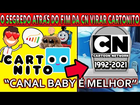 FERROU! CARTOON NETWORK VAI VIRAR CANAL SÓ DE B𝙀BÊ LÁ FORA E AQUI(CONHEÇA  CARTOONITO, EM 2022 VIRA) 