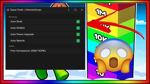 🏀 [NEW] 2023 OP INSANE BEST *PASTEBIN* (SUPER DUNK) | AUTO DUNK | FREE GAMEPASS | AUTO DRIBBLE | 🏀