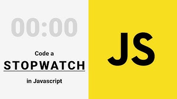Code A Stopwatch in Javascript