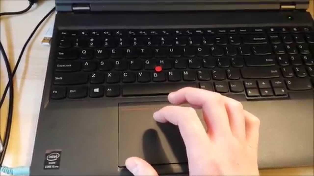 How to properly use the new Lenovo touchpads/trackpads - YouTube