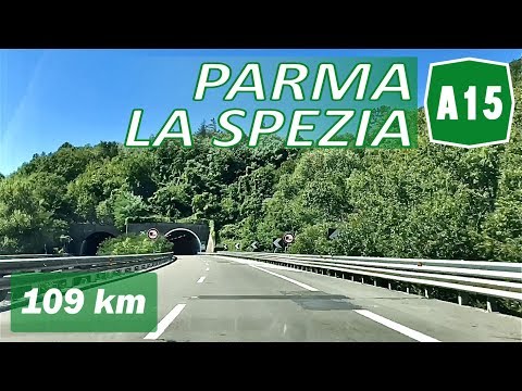 A15 | PARMA - LA SPEZIA | Autocamionale della Cisa | Percorso completo
