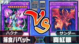 【#遊戯王】両雄激突！「捕食パペット」vs「真紅眼」【#対戦】