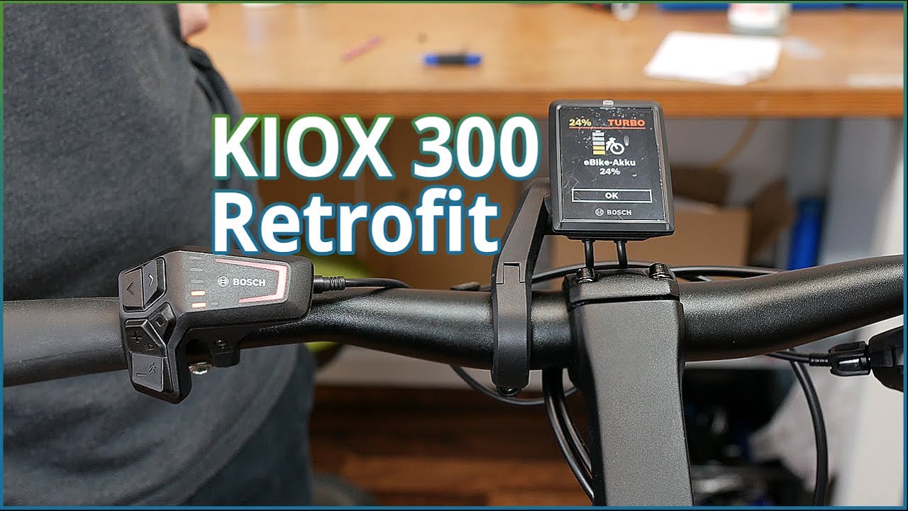Bosch Kiox 300 display retrofit do it yourself tutorial