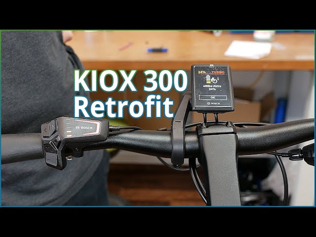 Bosch Kiox 300 display retrofit do it yourself tutorial