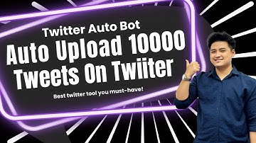 How To Auto Mass Upload Tweet On Twitter | Auto Uptop Bot
