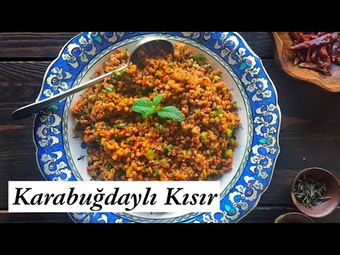 Karabuğdaylı Kısır Nasıl Yapılır ??(greçka) / Glutensiz , Glisemik İndeksi Düşük Kısır Tarifi!..