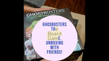 Ghostbusters The Board Game: Unboxing