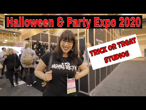 halloween expo 2020 Halloween And Party Expo 2020 Trick Or Treat Studios Booth Youtube halloween expo 2020