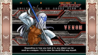 All Venom Win Quotes | Guilty Gear XX Accent Core Plus R