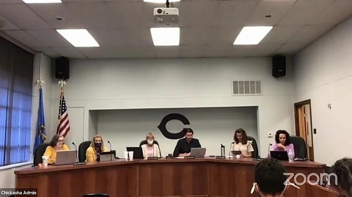Chickasha Public School Board Meeting 9/14/2020