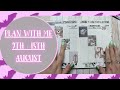 PLAN WITH ME | 9TH - 15TH AUGUST 2021 | HOBONICHI COUSIN