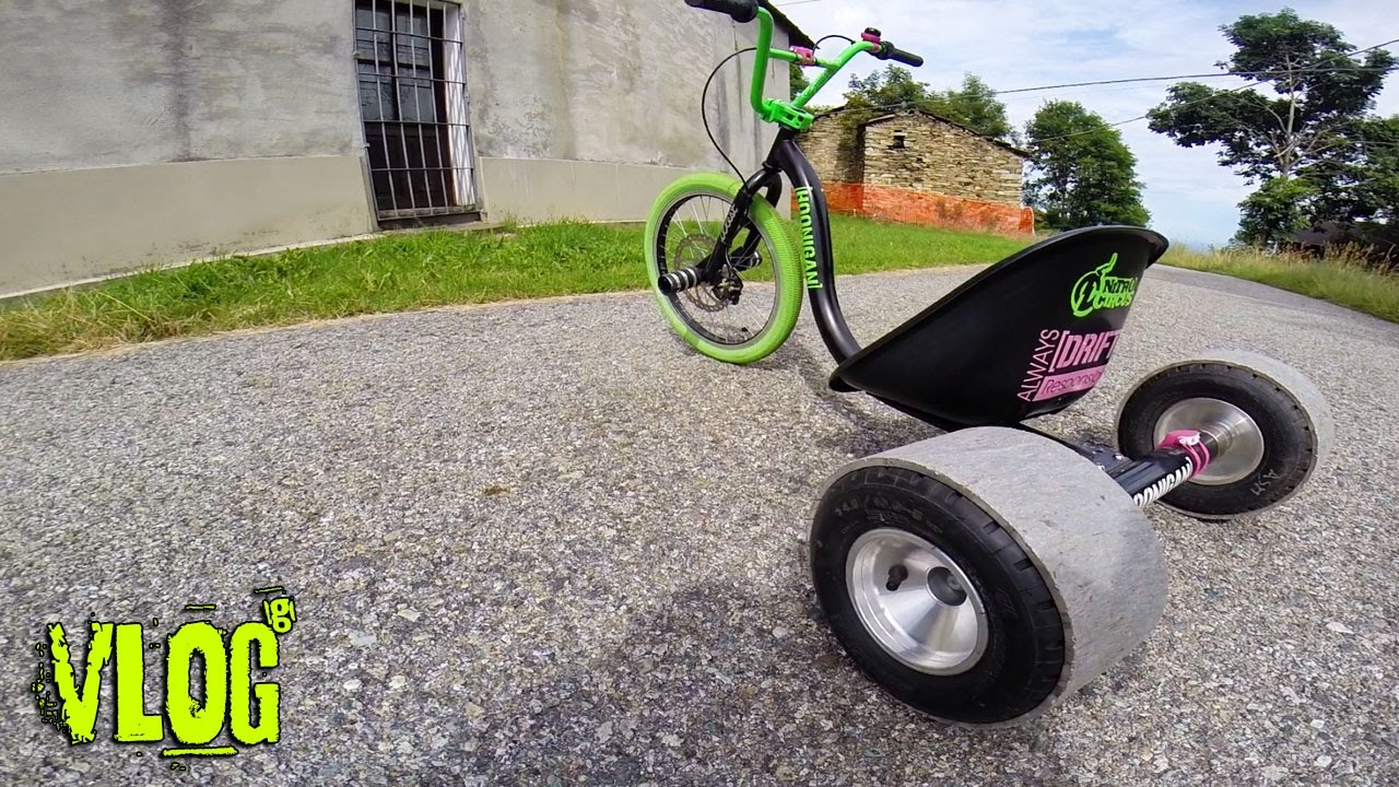 La storia del drift trike e una discesa estrema - YouTube