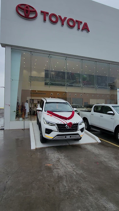 FORTUNER 4X2 AT SUPER WHITE 2024 / JANMASHTAMI NEW CAR DELIVERY 9033561067 WHATSAP ENQUIRY #fortuner