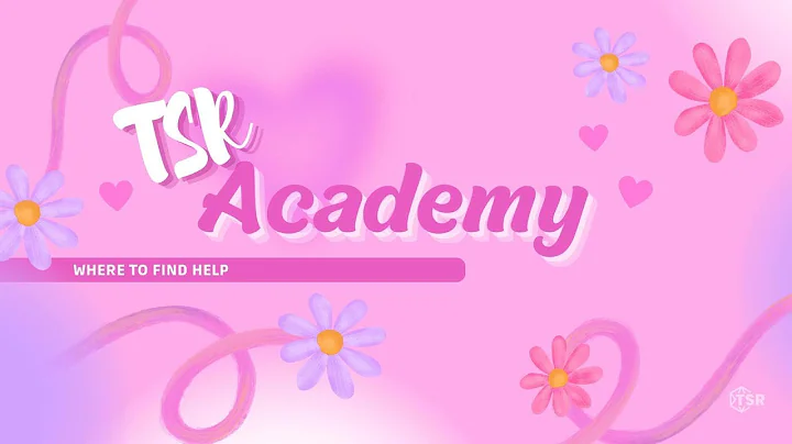 ❤️ WHERE TO FIND HELP WITH TSR CC ❤️ | TSR ACADEMY