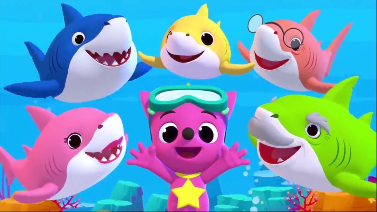 Baby shark different versions and games | Pinkfong sing and dance animal songs | Educational app