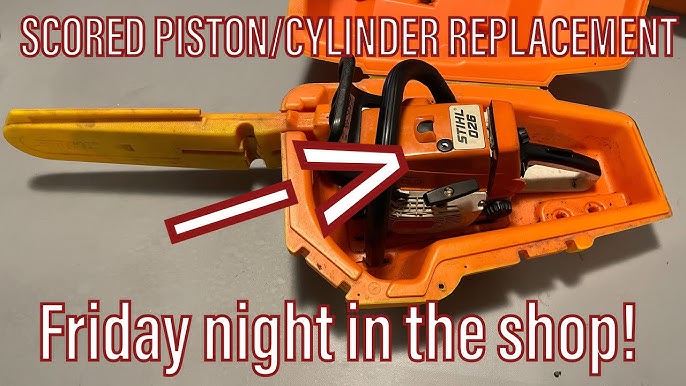 Stihl 026 Red Lever Restore/Porting