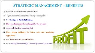6 - Benefits of Strategic Management