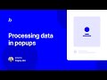 Processing data in popups | Bubble.io tutorial