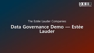 Data Governance Demo — Estée Lauder
