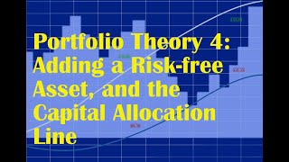 Portfolio Theory 4: Adding a Risk-free Asset to a Portfolio, and the Capital Allocation Line