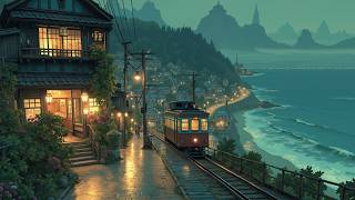 Rainy Tokyo Night Lofi Music ~ Soft Relaxing Lofi Hip Hop Beats For Sleep Study Focus Ambience screenshot 1