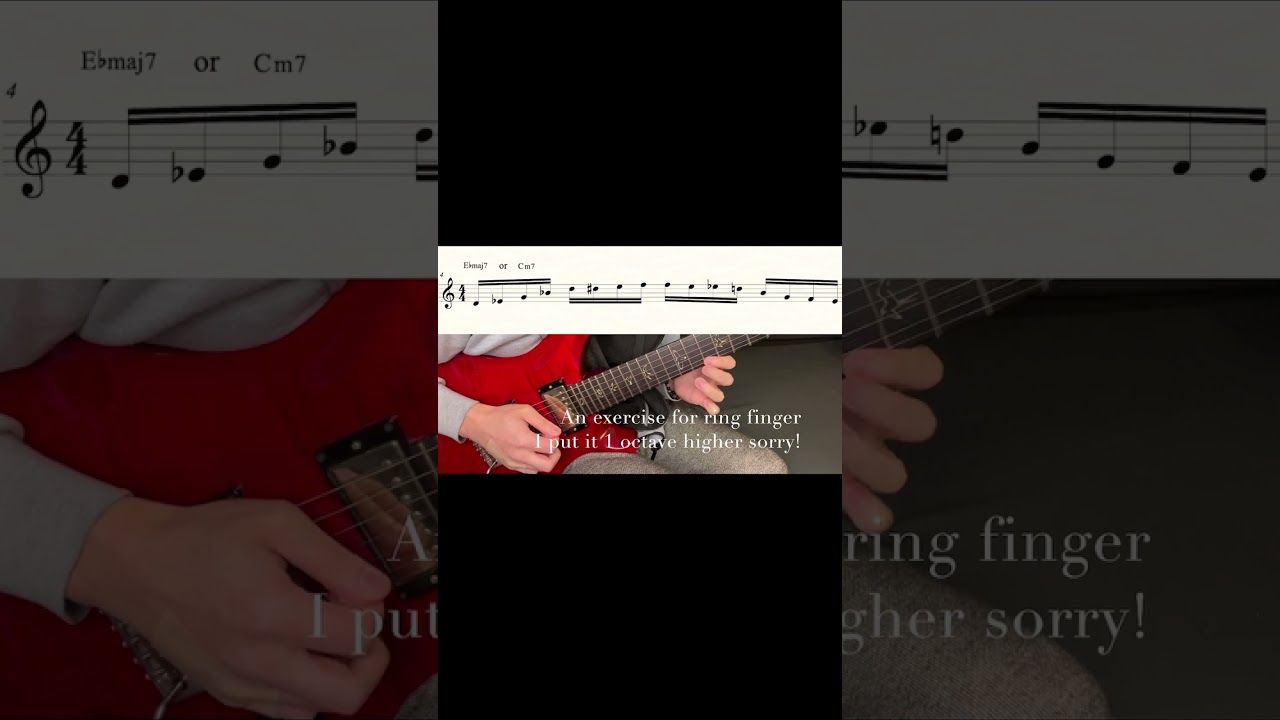 Trick or treat! 4 licks for finger independence! 