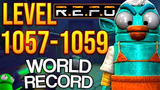 R.E.P.O. Solo World Record Level 1057-1059 | MOST CHAOTIC SPAWN!💀