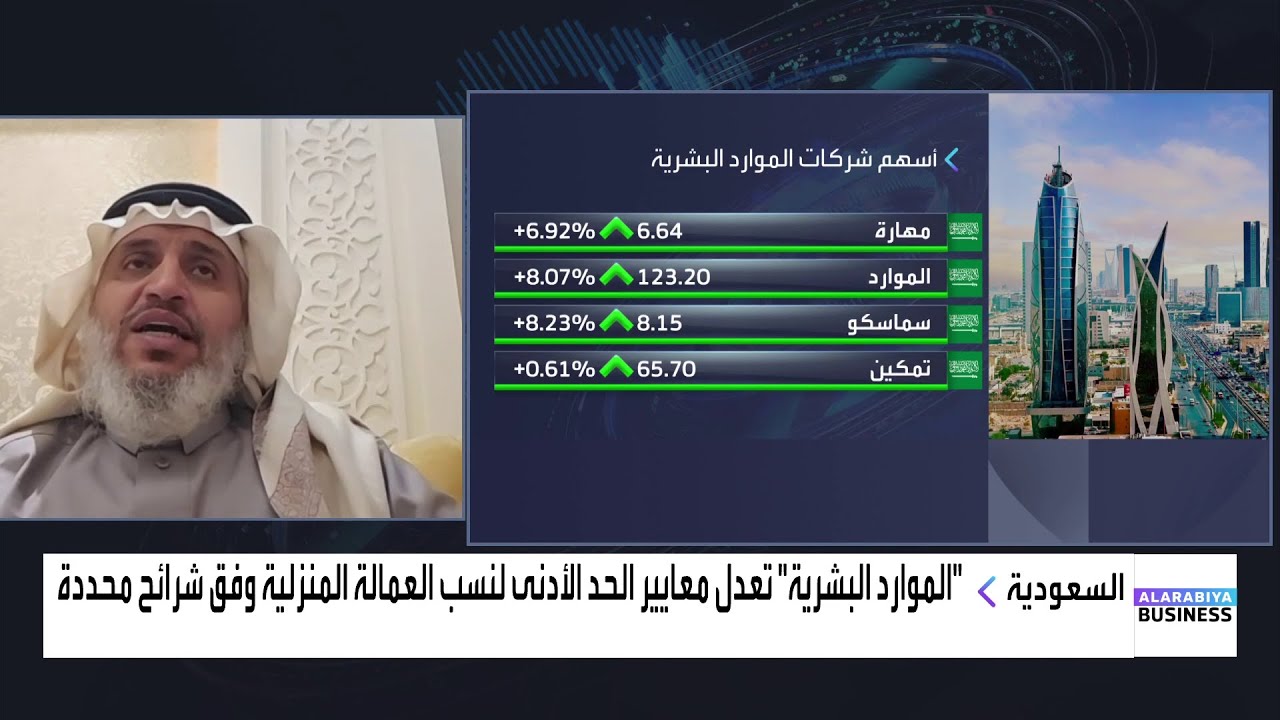 ماذا تضمن قرار وزارة الموارد البشرية السعودية حول تعديل معايير الحد الأدنى لنسب العمالة المنزلية؟