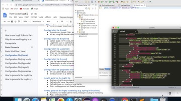 How To Use Log4j 2 (BasicPart1)(Use 1080 for better resolution)