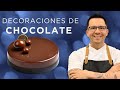 Decoraciones con Chocolate: Lleva tus pasteles a otro nivel!