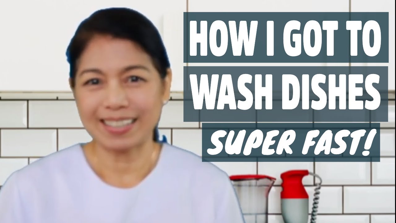 HOW I GOT TO WASH DISHES SUPER FAST AND DISHWASHING TIPS 😃 YouTube