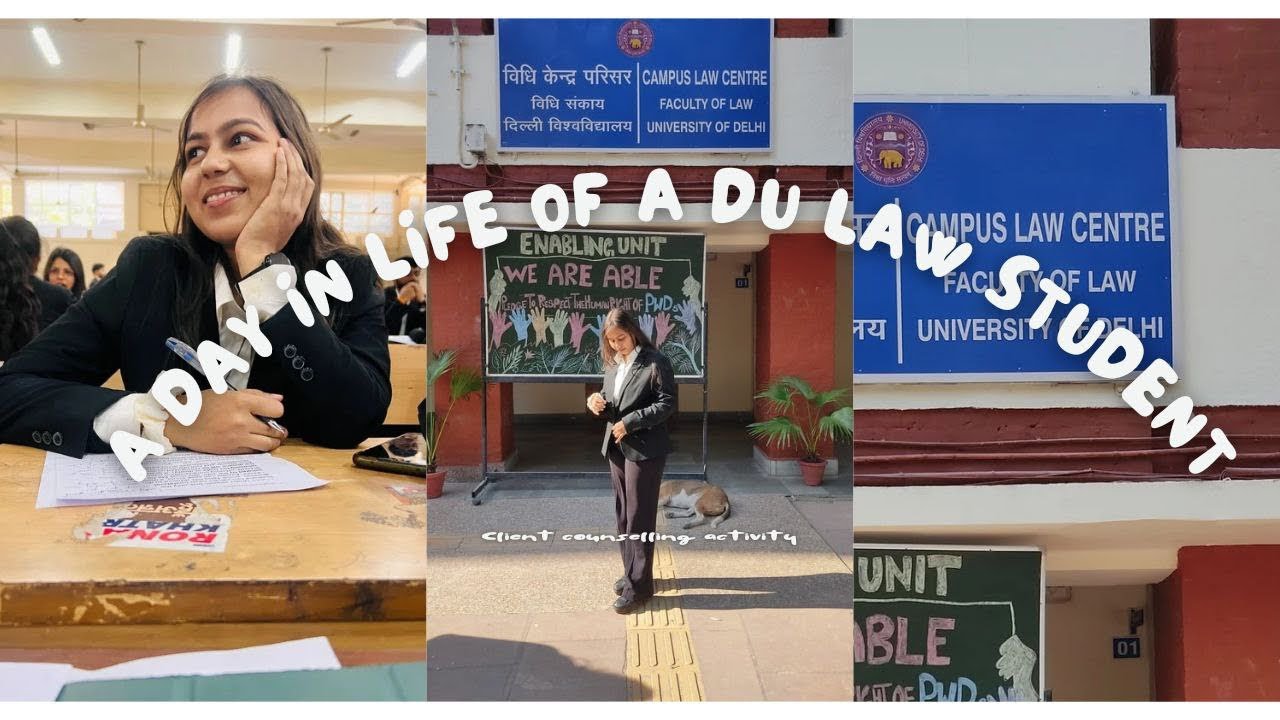 A Day in the Life of a Law Student : Client Counselling at Du| Faculty ...