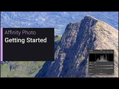 Getting Started (Affinity Photo)