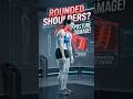 Rounded Shoulders Fix Fast | Try These 4 Best Posture Correction Exercises