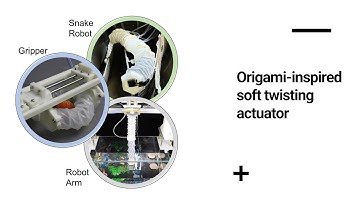 Origami-inspired soft twisting actuator