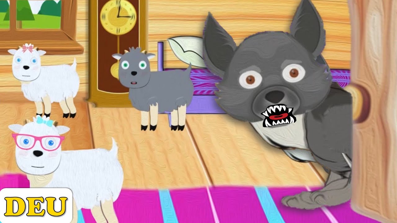 Der Wolf und Die Sieben Geißlein | Märchen für Kinder