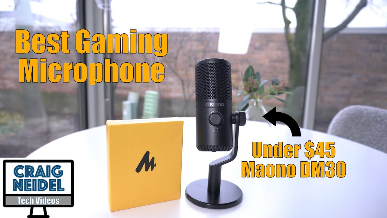 Best Inexpensive Gaming & Podcasting Microphone for Mac and PC maono