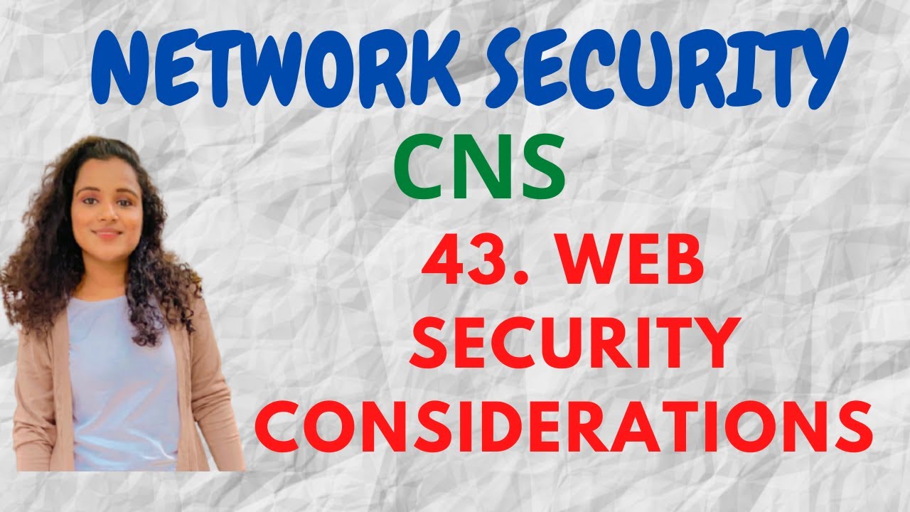 #43 Web Security Considerations in Cryptography |CNS|