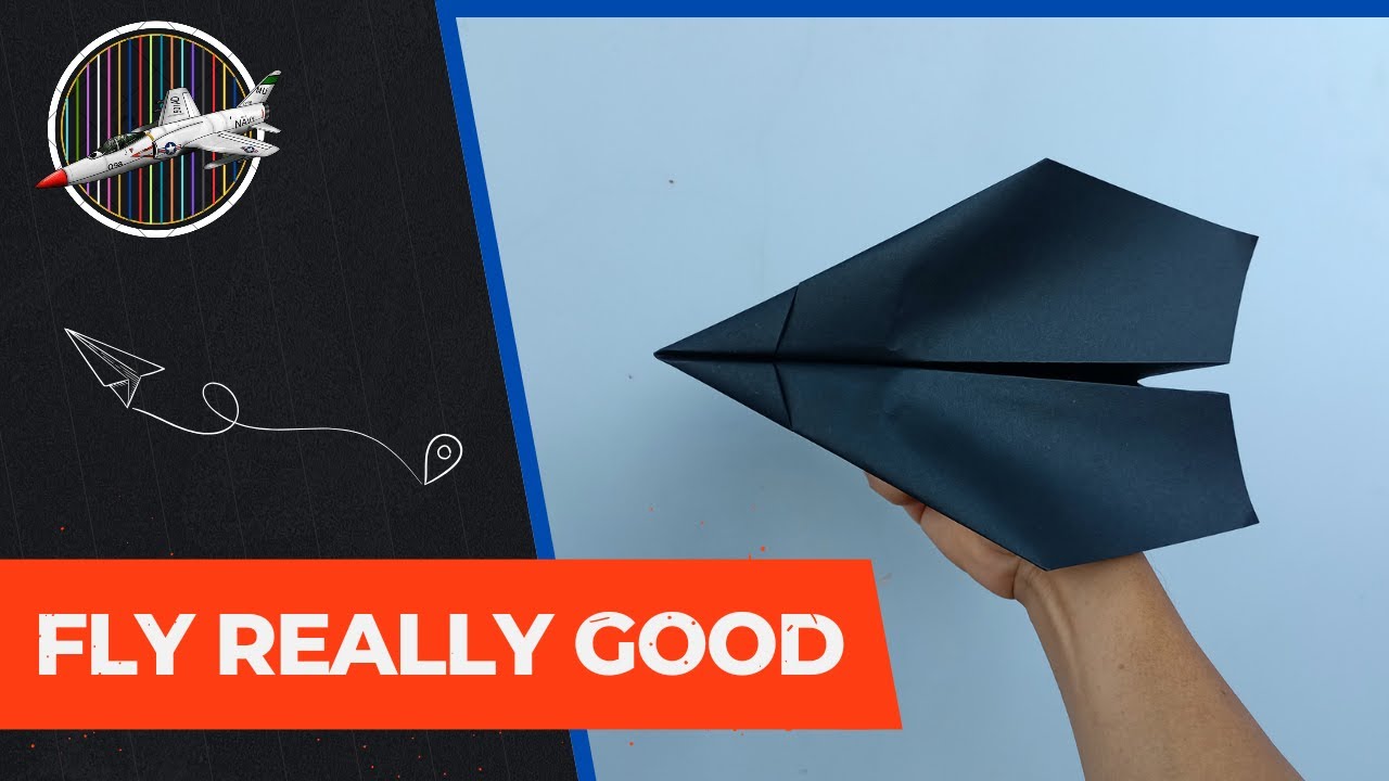 How To Build The Farthest Flying Paper Airplane YouTube