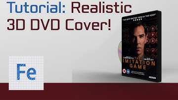 Create Realistic 3D DVD Covers! - Adobe Felix Tutorial