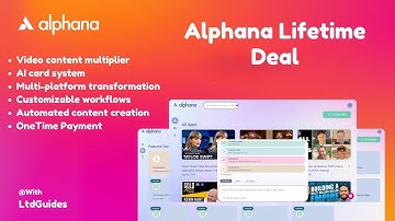 Alphana Lifetime Deal - Turn video into 30+ viral clips with AI