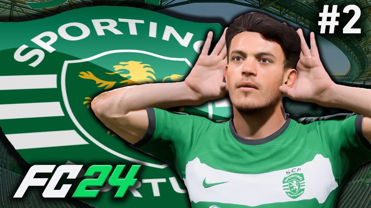 SPORTING MODO CARREIRA #2 - JOGOS DE LOUCOS! - FC 24