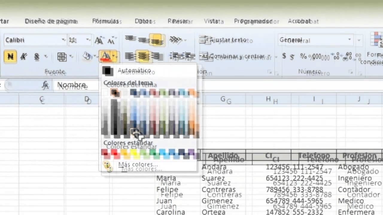 Tutorial excel 2 nivel b sico youtube