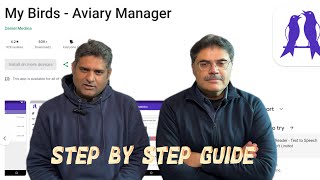 How to use My Birds App | Step by Step Guide |Aviary Manager screenshot 1