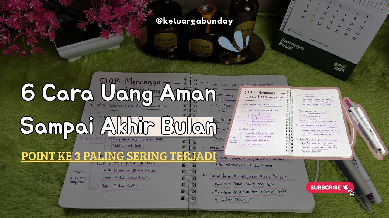 JANGAN SALAH,INI 6 TRIK AMANKAN UANGMU !! 