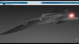 Lockheed Martin SR-72 Darkstar recreated in CATIA 3DEXPERIENCE