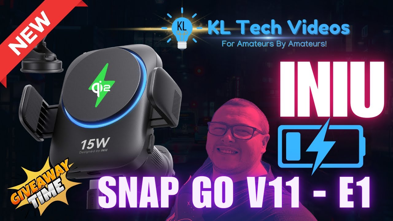 INIU SnapGo V11 E1 Unboxing and Giveaway!
