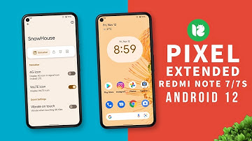 Install Pixel Extended Android 12 on Redmi Note 7/7s (PEX 12)😍 Pixel Extended 12 Rom Review