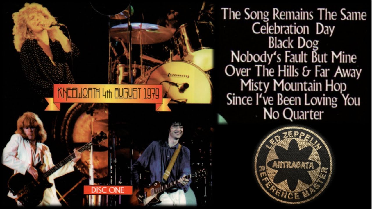 ミュージック LED ZEPPLIN KNEBWORTH Led Zeppelin - Knebworth 1979 (HQ) - YouTube