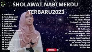 SHOLAWAT NABI MERDU TERBARU 2023  [ 2 JAM LEBIH ~NON STOP~ ] COCOK UNTUK TEMAN KERJA- #berkah